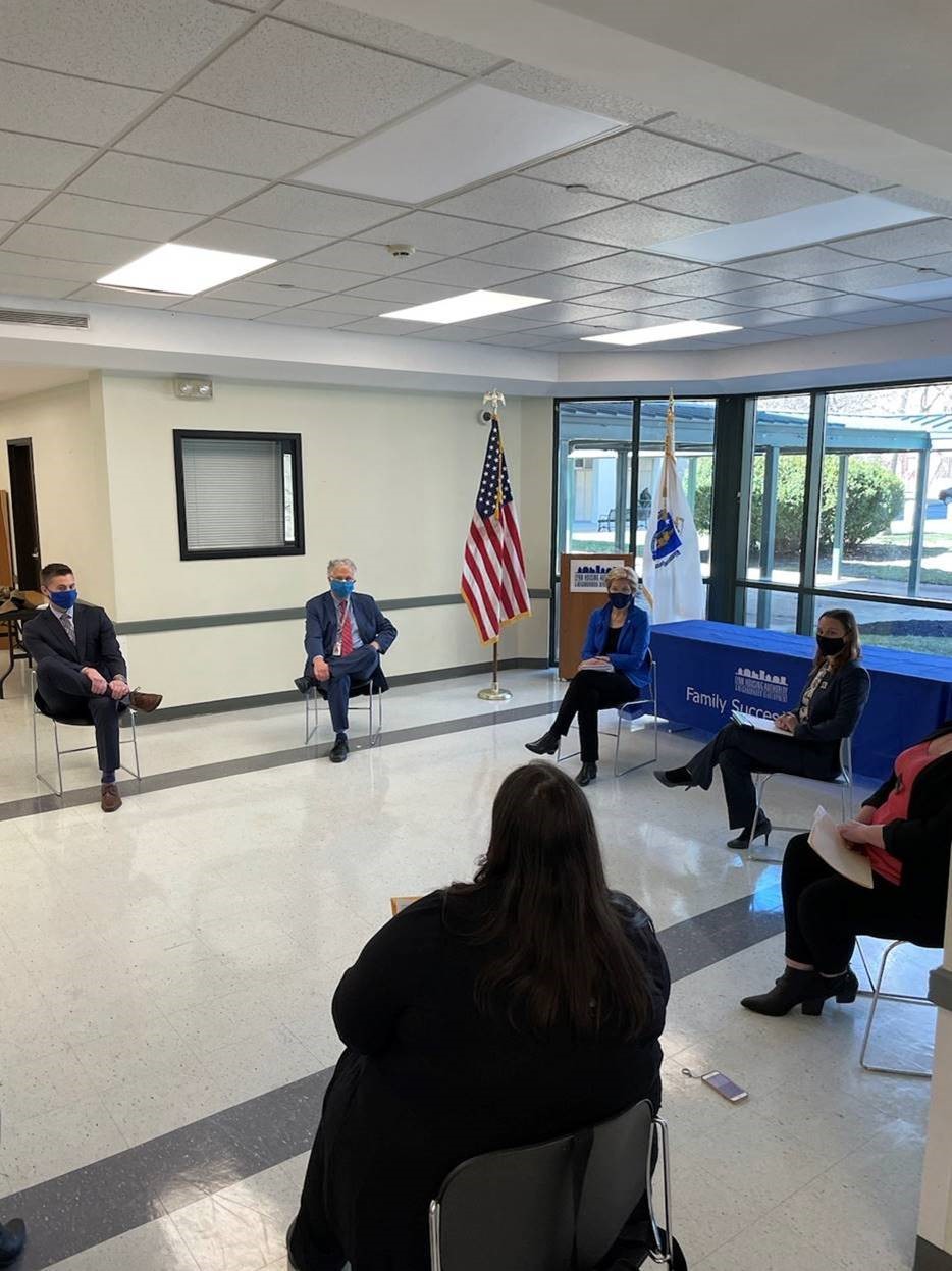 warren with patient round table
