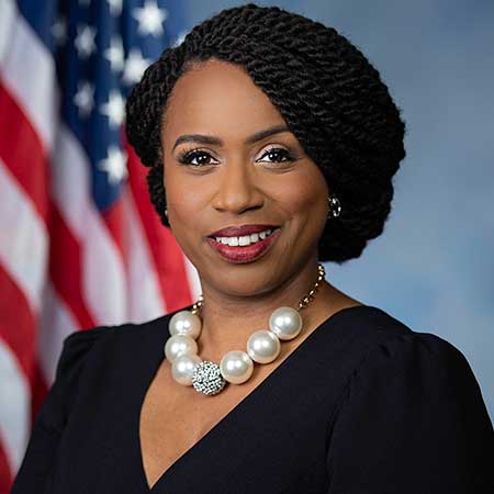 Photo of Representative Ayanna Pressley